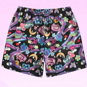 ROMWE Vibrant Graphic Athletic Shorts Nwt Size Small